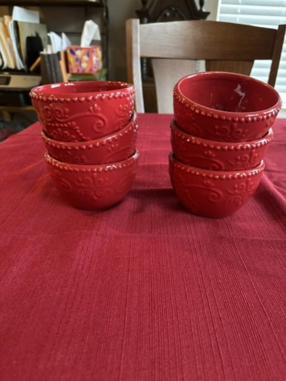 Christmas Holiday Bowls - Set of 6